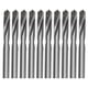 thumbnail image 1 of 10 brocas helicoidales de vástago recto de acero de tungsteno para grabado de fresas CNC de 11 mm, 1 of 14