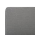 thumbnail image 5 of SAFAVIEH Carter Elegant Glam Upholstered Bed Frame, Queen, Grey, 5 of 8
