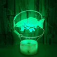 thumbnail image 3 of 3D Night Light with Cyberpunk Art and Futuristic Design, Visually Impactful, LED Light Source, Ideal for Home Decoration and Gift(Crack), 3 of 5