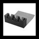 thumbnail image 1 of Caja de Cartas Coleccionables Estuche Organizador Almacenamiento Cajas de Cartas de Juego Coleccionables Contenedor Protector para MáS de 270 Cartas Gris, 1 of 1