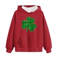 thumbnail image 2 of St.Patrick's Day Agkizg Toddler Baby Girls Summer Tops, Long Sleeve T-shirt for Kids, Toddler Girls Casual Pullover Blouse Tee Children Green Printing Crewneck T Shirts, Sizes 11-12 Years, 2 of 5