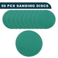 thumbnail image 4 of Unique Bargains Car Sanding Discs 2 inch Abrasion Resistance | Round Hook and Loop Sandpaper Green 50 Pcs 150 Grit, 4 of 7