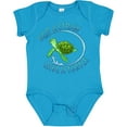thumbnail image 3 of Inktastic Skip a Straw Save a Turtle with Cute Green Sea Turtle Boys or Girls Baby Bodysuit, 3 of 5