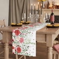 thumbnail image 2 of Table Runners 72 Inches Long Dress Scarves, Pink Spring Floral Farmhouse Kitchen Table Runner, Coffee Tablerunners, Weeping Romantic Flowers Pastoral 16x72 Inch, 2 of 9