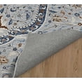 thumbnail image 3 of Empire Blue & Grey Texture Area Rug by Kavka Designs, 3 of 3