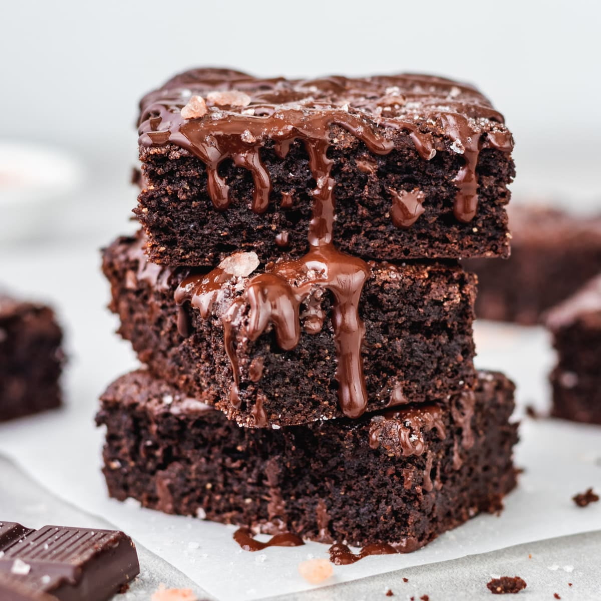 (2 pack) Simple Mills Almond Flour Brownie Mix, Gluten-Free Baking Mix, 12.9 oz Box