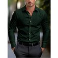 thumbnail image 1 of Camisa de negocios estampada de línea para hombre, ropa informal de tela cómoda de alta calidad, talla grande, nueva moda de verano, 1 of 6