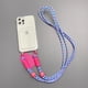 thumbnail image 3 of Cordón cruzado, correas para los hombros, llavero, cuerda trenzada ajustable para iPhone 11, 12, 13, 14, 15 Pro Max, 7, 8 Plus, X, XR, XS Max, fundas, 3 of 5