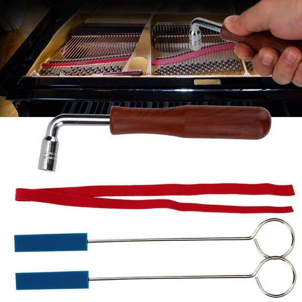 Professional Piano Tuning Kit Piano Tuning Tools 6pcs Piano Tuning Mute