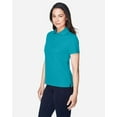 thumbnail image 2 of CORE365 78181 Women's Origin Performance Piqué Polo-CLEAR TEAL-S, 2 of 5