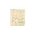 thumbnail image 4 of Topographical Map - Toms Canyon Texas Quad - USGS 1968 - Vintage Wall Art, 4 of 4