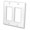 MultiColor, variant on Decora Face Plate Dual White