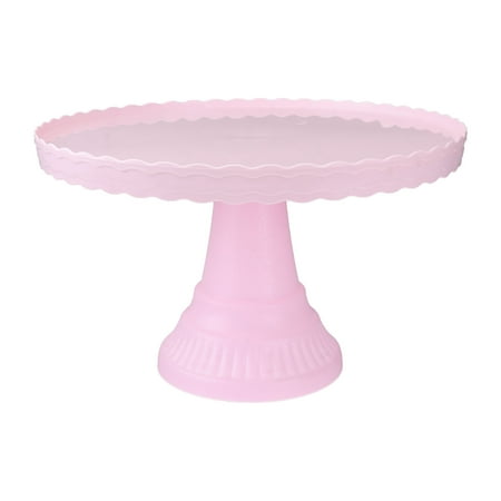 

Hemoton 1pc Birthday Wedding Party Cake Display Plate Party Cupcake Storage Stand