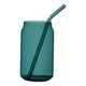 thumbnail image 3 of Vaso de vidrio con pajita Vaso de vidrio 350 ml Botella de bebida suave Vaso de jugo para verde, 3 of 9
