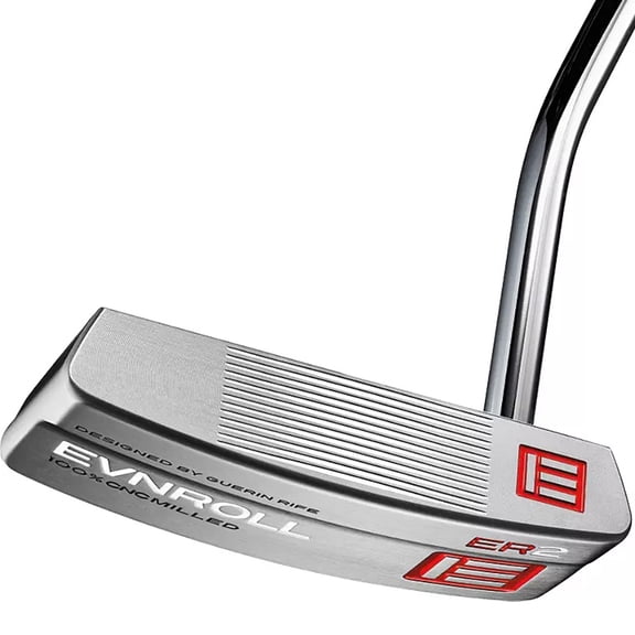 NEW Left Handed Evnroll ER2 Mid Blade Putter Gravity Black Grip 33"