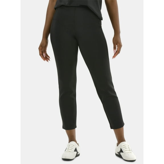 Avia Women's Straight Leg Knit Pants, Sizes XS-XXXL