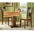 thumbnail image 5 of 36" Square Dual Drop Leaf Table with 2 San Remo Chairs in Cinnamon/Espresso - 3 Piece Set, 5 of 5