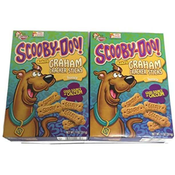 Keebler ScoobyDoo! Graham Cracker Sticks Honey 11 Oz 2 Pack