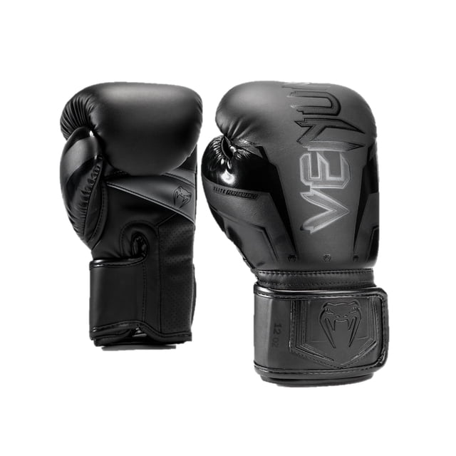 Guantes de Boxeo Venum Elite Evo - Negro/Negro