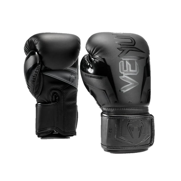Guantes de Boxeo Venum Elite Evo - Negro/Negro