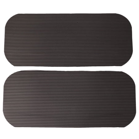 Rollbacks & More 2Pcs Pilates Workout Mat Thick Yoga Knee Pad Cushion Extra Support for Knees Wrists Elbows