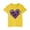 Yellow, variant on QNANSPI T-Shirts for Girls, Girls Short Sleeve Tops, QNANSPI Boys And Girls 3-10 Years Festival Celebration Print Casual Short Sleeve Top