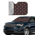 thumbnail image 3 of Kdxio Leopard Print Print Front Windshield Sun Shade,Folding Auto Sunshade for Car Truck SUV-, 3 of 7