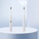 thumbnail image 1 of Cepillo de dientes eléctrico portátil con 2 modos y impermeable IPX7 - Cerdas suaves para dientes sensibles, paquete de 1 (azul/gris), 1 of 9