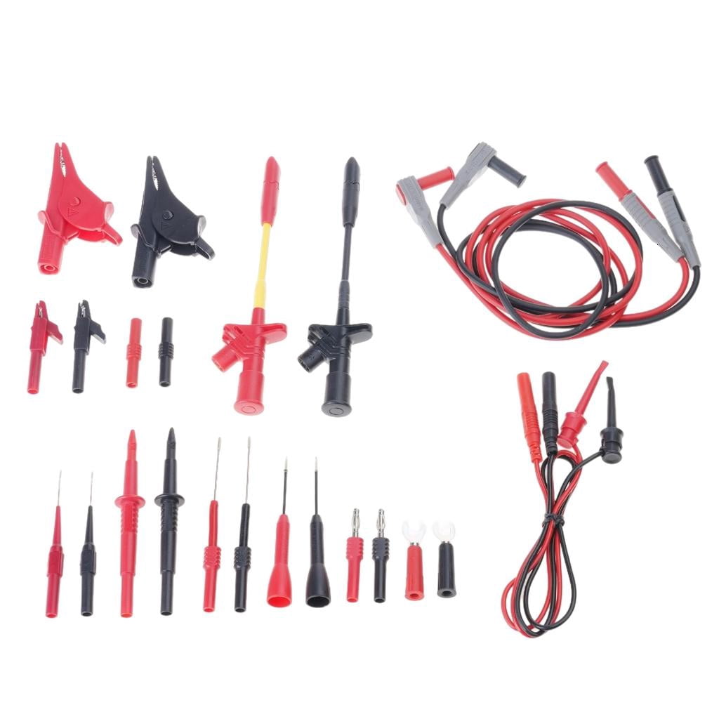 CEORPER Multimeter Test Leads with Tweezer Test Leads Set for Digital Multimeter Testing