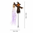 thumbnail image 3 of Halloween Soul Harvester Animated Garden Light，Pumpkin Scarecrow Solar Powered Lawn Stake with Glowing LED Soul Effect for Yard，Lawn，Patio & Outdoor Halloween Decor, 3 of 6