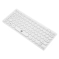 thumbnail image 3 of Bunblic Wired Keyboard 78 Keys Ideal Gifts Mini Silent Keystroke USB Plug and Play for Desktop Computer Personal Computer Home Office White, 3 of 8