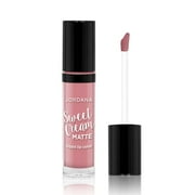 Jordana Sweet Cream Matte Liquid Lip Color 01 CrAÆ’AÂ¨me Brulee