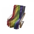 thumbnail image 4 of Rainbow Soft Flannel Fleece Blanket, Pride Flag Inspired Design with Vivid Colors Love Wins Gender Freedom LGBT Themed, Cozy Plush for Indoor and Outdoor Use, 50" x 60", Multicolor, by Ambesonne, 4 of 6