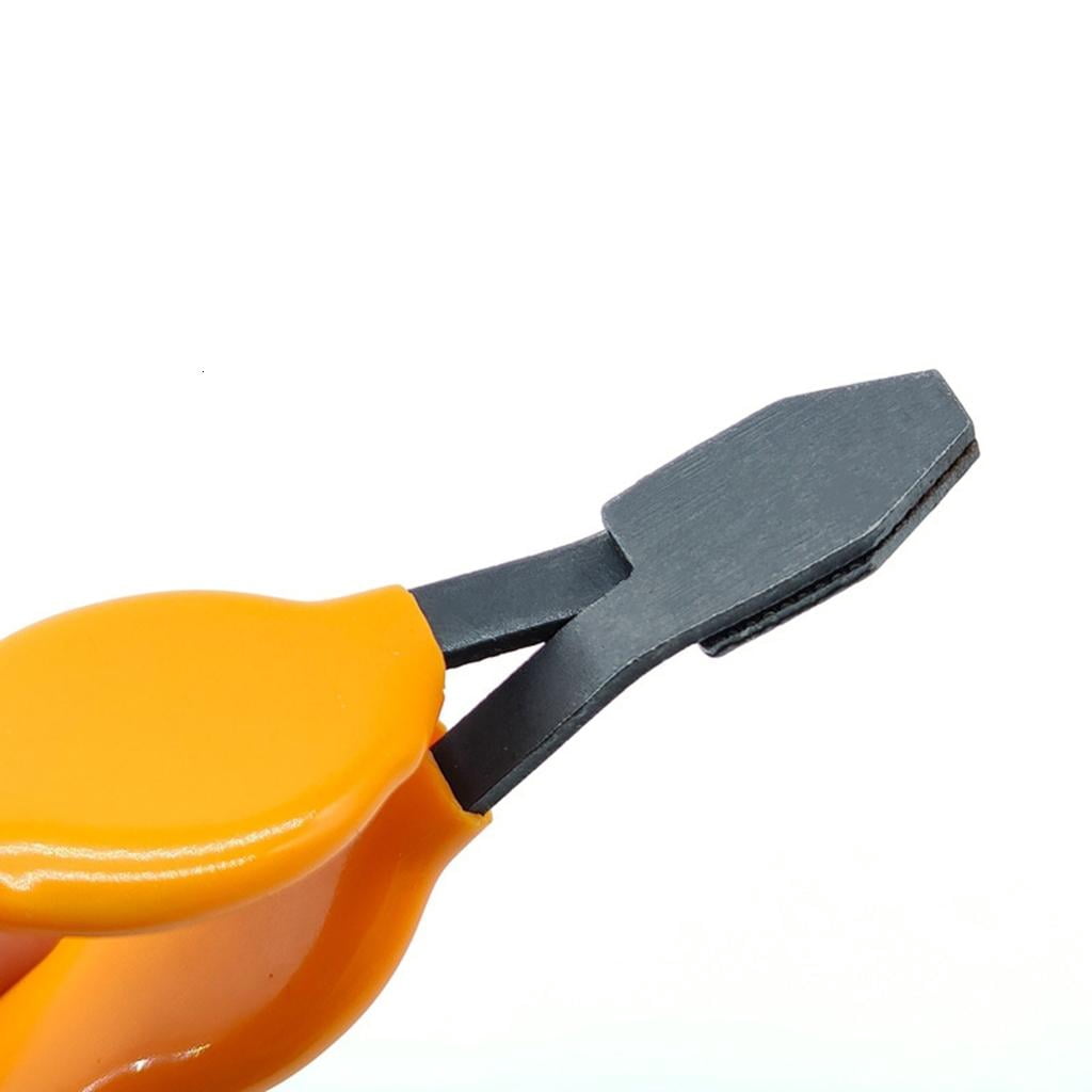 Yihuala Stainless Steel Fly Tying Hackle Clamps With Ergonomic Grip Hackle Plier For Comfortable And Efficient Fly Making