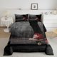 thumbnail image 1 of Set Niños Adolescentes Deportes Edredón Hippie Skater juego de cama 2 Fundas de almohada Full, 1 of 5