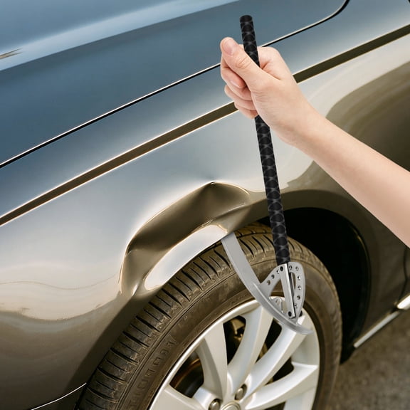 Car Fender Repair Kit Stainless Steel – Adjustable Angle Auto Dent & Fender Restoration Tools with Ergonomic Handle & Storage Bag, Professional DIY Bodywork Tool Set