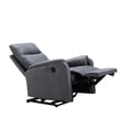 thumbnail image 3 of Electric Power Recliner Chair, Single Sofa Seat Chair with Recliner Function, Fabric Power Armchair Ergonomic Lounge Chair with USB Port, Recliner Single Chair for Small Living Room, Grey, 3 of 7