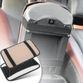thumbnail image 3 of Wisewang Pu Leather Center Console Cover Comfortable And Wear-Resistant For Car Armrest Easy Installation White, 3 of 6