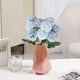 thumbnail image 5 of Bola de flor artificial de crisantemo azul claro: ramo de flores falsas para bodas, hogar, decoración interior de hotel, adornos decorativos, 5 of 7
