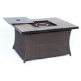 thumbnail image 4 of Hanover Ventura Fire Pit Chat Set with Glazed Faux-Wood Tile Top, 4 of 11
