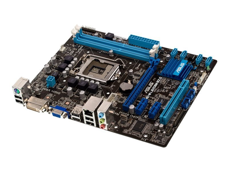 ASUS P8H61M LE/CSM 2.0 motherboard micro ATX LGA1155 Socket H61 Chipset Gigabit LAN