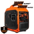 WEN Quiet and Lightweight 3600-Watt RV-Ready Portable Inverter ...
