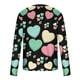 thumbnail image 5 of Blusas y camisas de manga larga con cuello redondo para hombre, blusas casuales de manga larga con cuello redondo, blusas estampadas, blusas de poliéster para hombre, 5 of 5