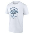 thumbnail image 2 of Men's White Los Angeles Dodgers West Coast Baseball T-Shirt, 2 of 3