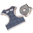 thumbnail image 4 of Dog Leash Set Chest Strap + Traction Rope Comfortable Breathable Vest-type Bowknot Evening Dress Chest Harness Pet Supplies For Small Dog, 4 of 7