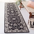 thumbnail image 2 of SAFAVIEH Jardin Wilson Floral Wool Runner Rug, Black/Ivory, 2'3" x 9', 2 of 8
