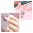 thumbnail image 4 of Diamantes de imitación planos de cristal para ropa, zapatos, manualidades, maquillaje, arte de uñas y decoraciones de bricolaje Adepaton Uñas Postizas y Decoración, 4 of 5