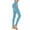 Sky Blue, variant on Ltctricy Womens Cargo Yoga Pants with Pockets Butt Lifting Leggings Stretch Soft High Waist Workout Joggers Trousers
