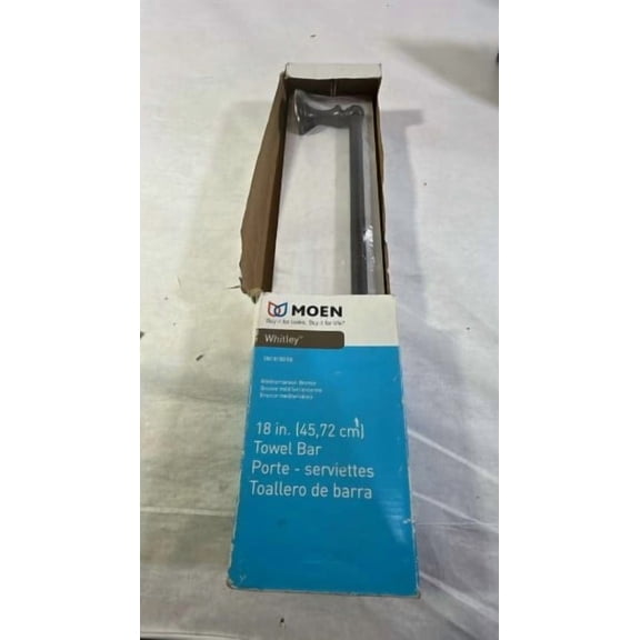 Moen Whitley 18" Towel Bar DN1818BRB Mediterranean Bronze
