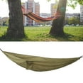 thumbnail image 4 of 2 People Hammock, Double Hammock Comfortable Lightweight  For Camping For Backyard  Green, 4 of 8